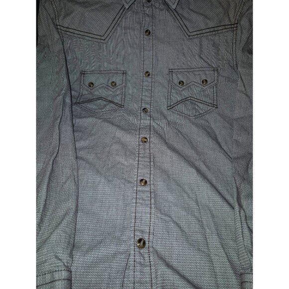 Cody James Regular Fit Long Sleeve Western Shirt Small - Picture 4 of 10